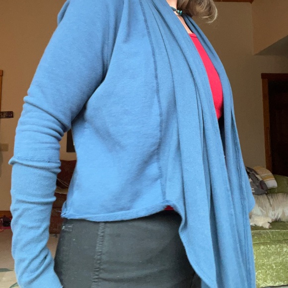 Clary Sage Organic Adaptable Cardigan Sweater - Picture 11 of 12